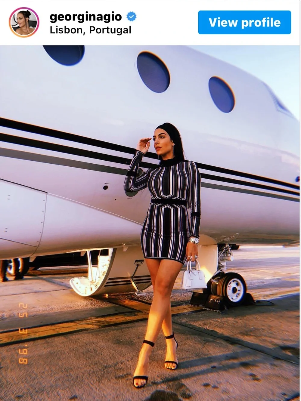 Herve Leger black and White Geometric Long Sleeve Dress - Picture 4 of 10